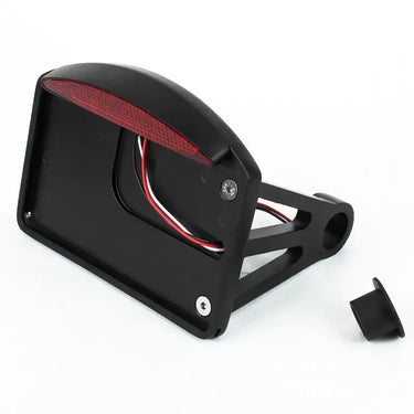 Support Plaque Latéral Moto Noir